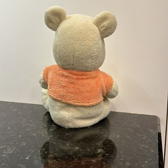 Disney- Winnie the Pooh with a Orange Top Plushie. Size 11” - Picture 5 of 7